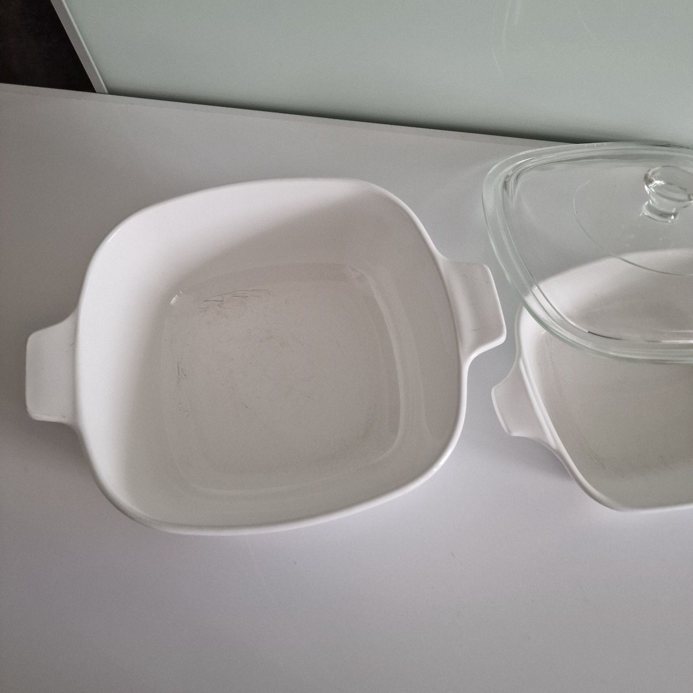 Pyrex Backformen: 3er-Set Gratinformen, Purex/Pyroflam – Gebraucht aus Birr von sen_sy55 3