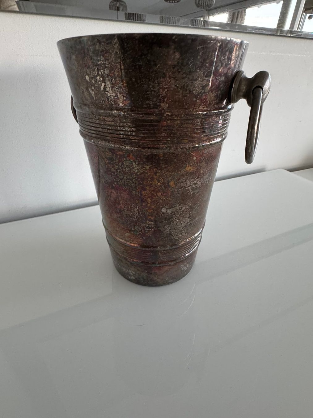 Sonstiges: Champagnerkühler / Weinkühler aus Silber, Vintage Stil – Gebraucht aus Uhwiesen von fel_5ghs 1
