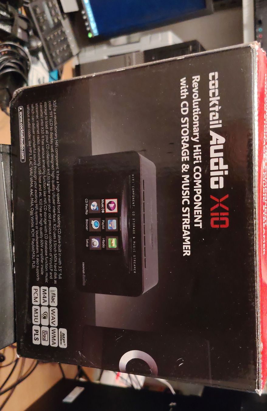 Audio- & Mediensysteme: Cocktail Audio X10 HiFi Component mit CD Storage – Gebraucht aus Aesch BL von Gebrauchtes_AeschBL