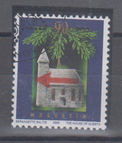 Alle Briefmarken: Variété 1072 côté gauche bleu – Gebraucht aus Boécourt von Denteles66