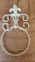 Shabby- chic Handtuchhalter Gusseisen massiv