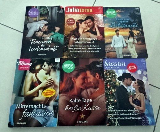 Libri: 6er Set Liebesromane – Usato da Wetzikon ZH venduto da strubeli024