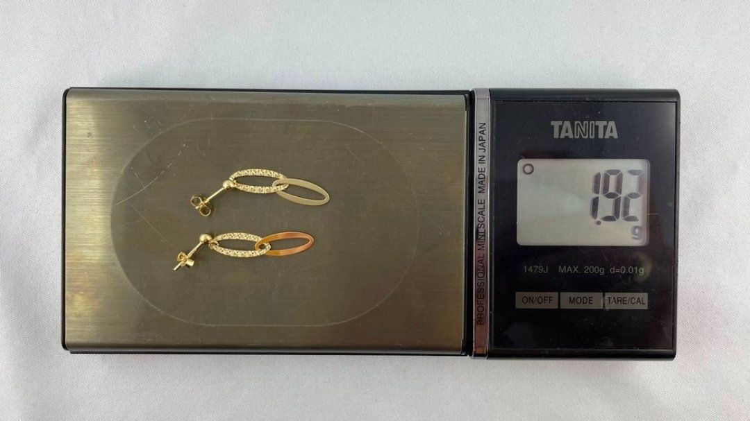 Orecchini pendenti & Orecchini a lobo: Ohrstecker in 18 Karat Gold – Nuovo (secondo la descrizione) da Schlieren venduto da ela_x7qh 5