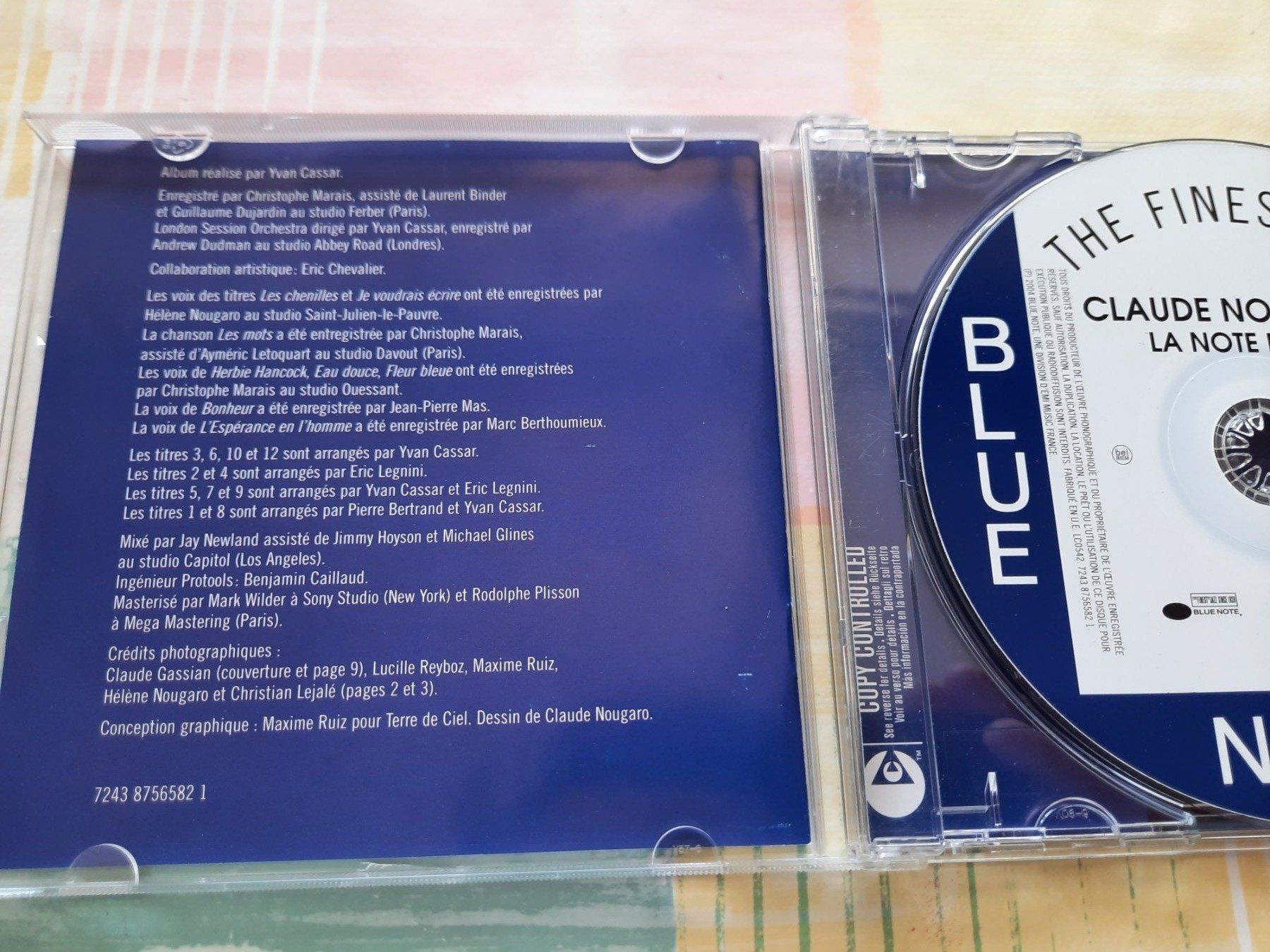 CD: CD Claude Nougaro - La note bleue – Usato da Pully venduto da bro_n52j 4