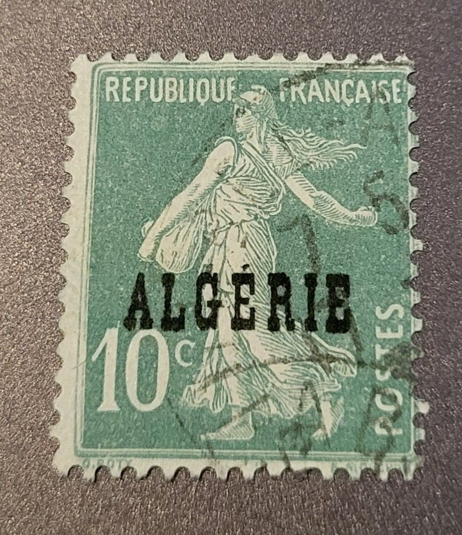 Tutti i francobolli: Algerien 1925 alte briefmarke – Usato da St Gallen venduto da Stampsalshobby