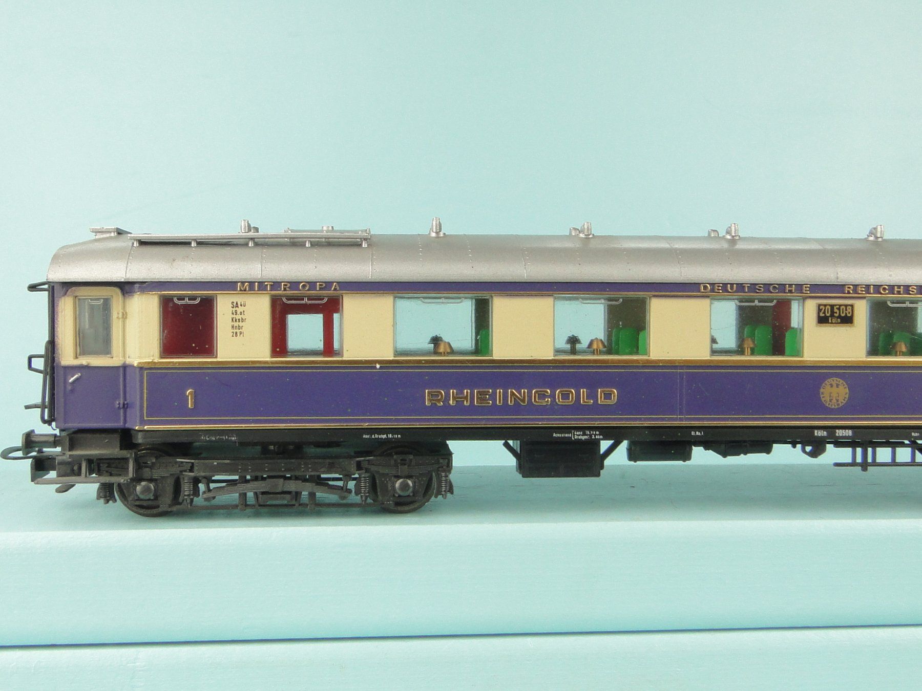 Liliput Modellini di ferrovie: Liliput H0 Rheingold 1 Kl. – Usato da Bülach venduto da cann11 2