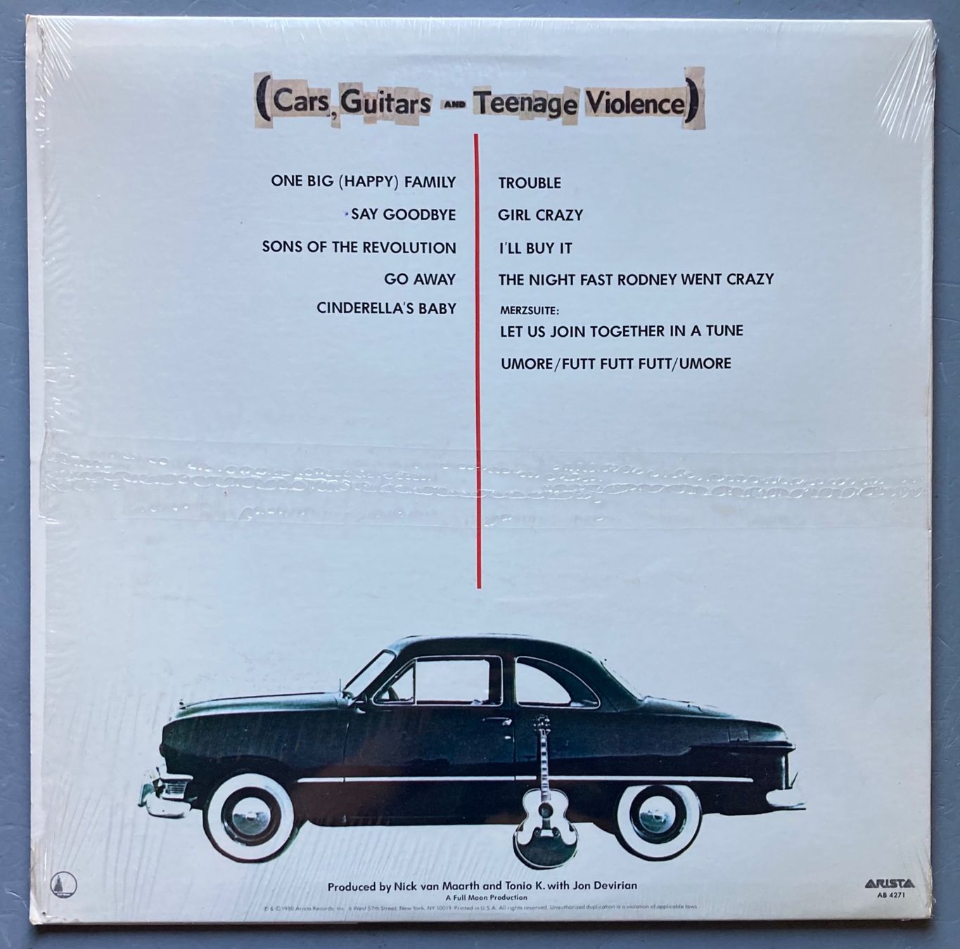 Dischi in vinile: TONIO K. - AMERIKA – Usato da Poliez-Pittet venduto da Newtown-Records 1