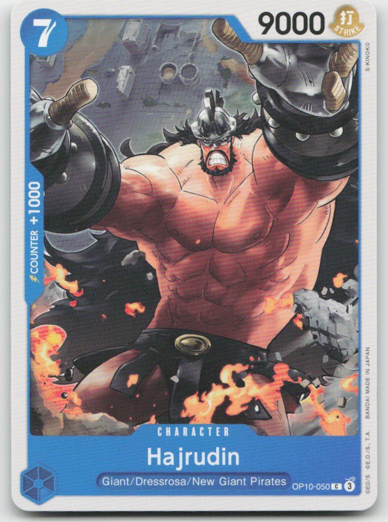 Bandai Sammelbilder & Trading cards: One Piece Hajrudin OP10-050 C – Gebraucht aus Lugano von VlaseCard