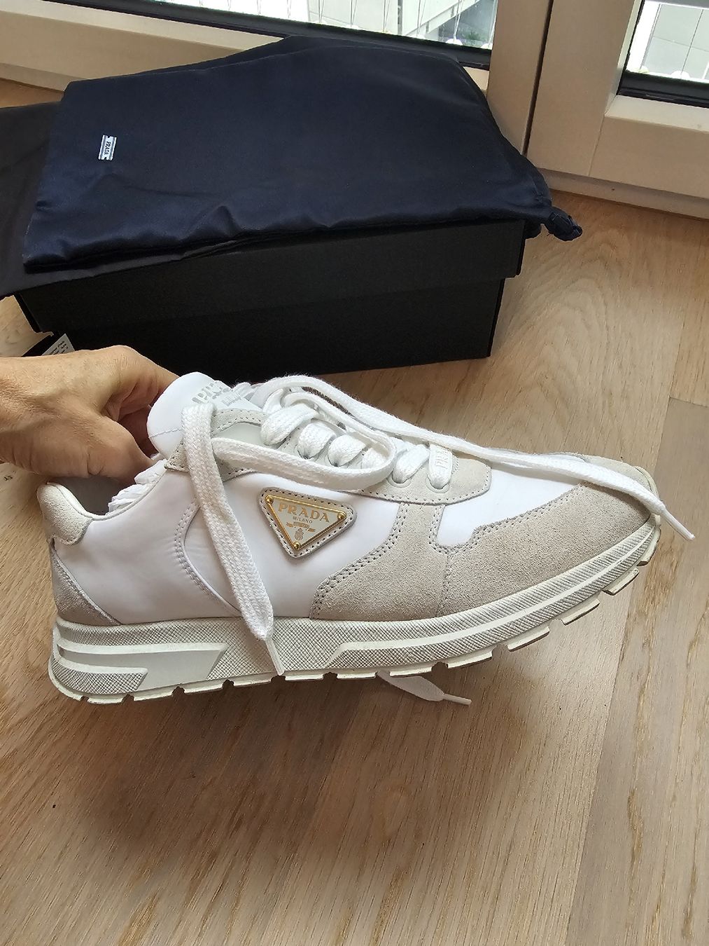 Prada Scarpe da donna: Prada Nylon Trainers – Nuovo (secondo la descrizione) da Cologny venduto da Selin34 1
