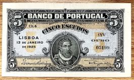 5 Escudos Portugal 1925!!! Rarität!!!