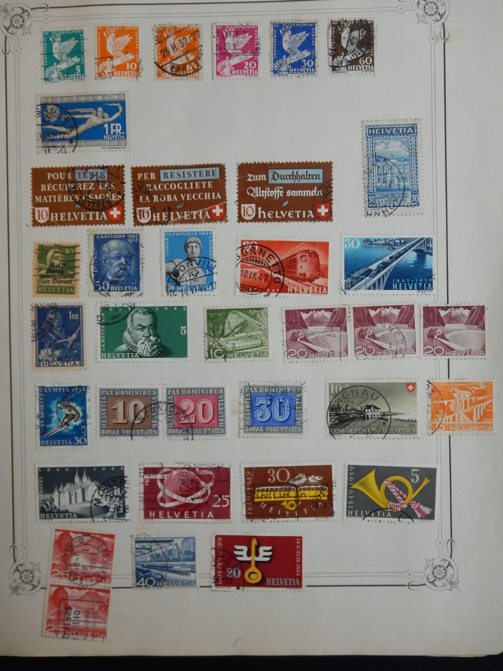 Tutti i francobolli: Schweiz Sammlung ab Klassik – Usato da Zürich venduto da Muehlekauf 6