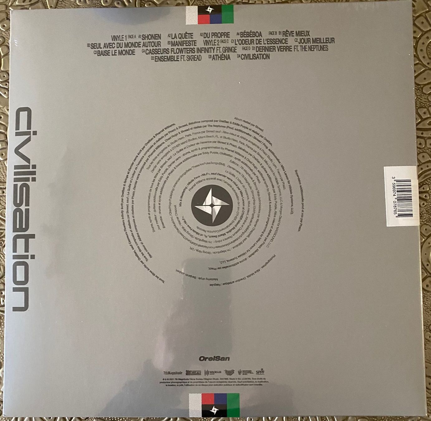 Vinyles: Orelsan - Civilisation 2xlp silver ltd – Neuf avec emballage d'origine à Nidau par ybm 1