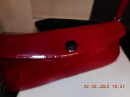 SACCOBONO Leder Clutch Pochette Abendtasche CLUTCH