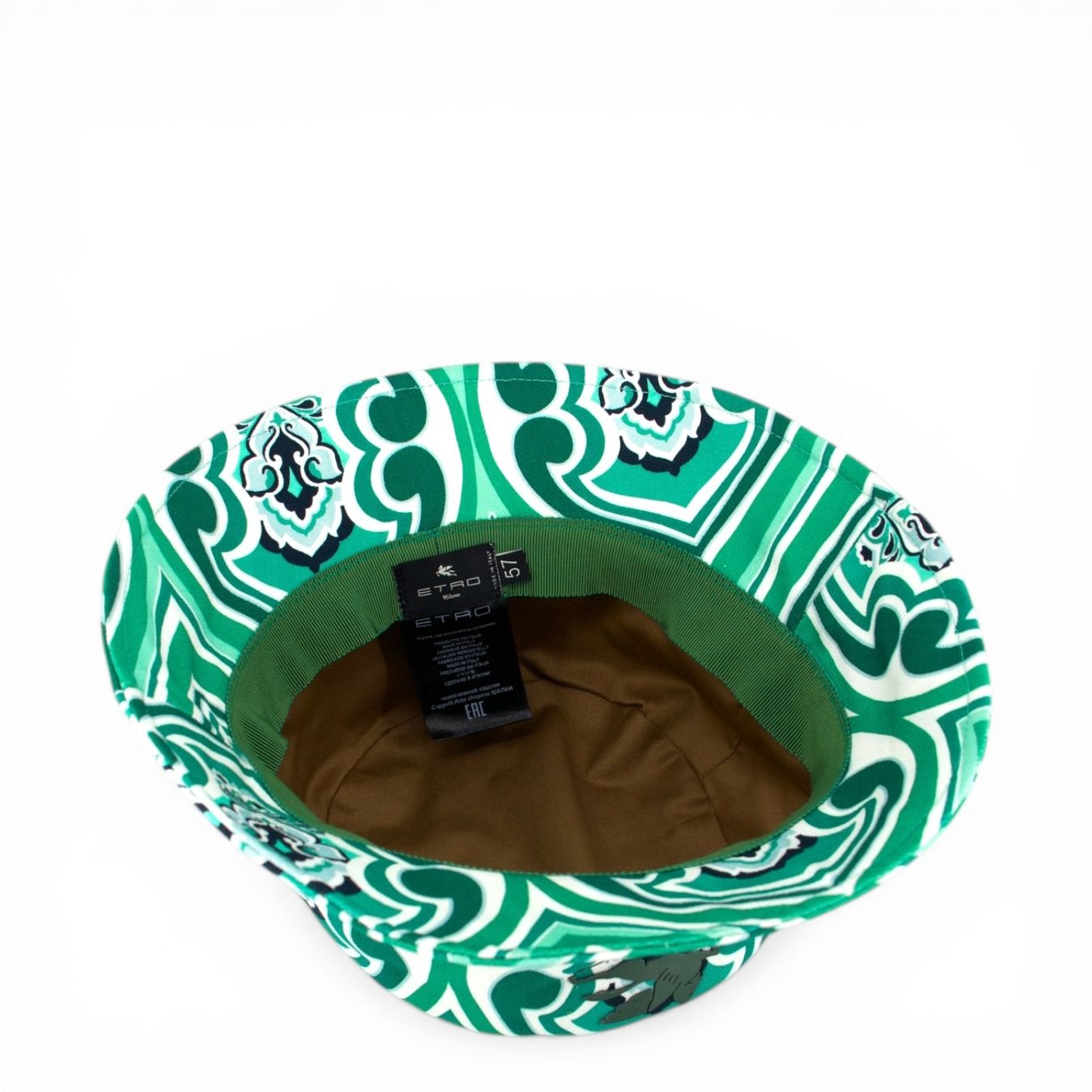 Etro Copricapi, berretti & cappellini: Etro bucket hat grün Gr. 57 – Usato da Binningen venduto da Designerlabels 4