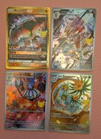 Pokémon 30th Trio + Buzzwole Classic, Exeggutor, Chandelure.