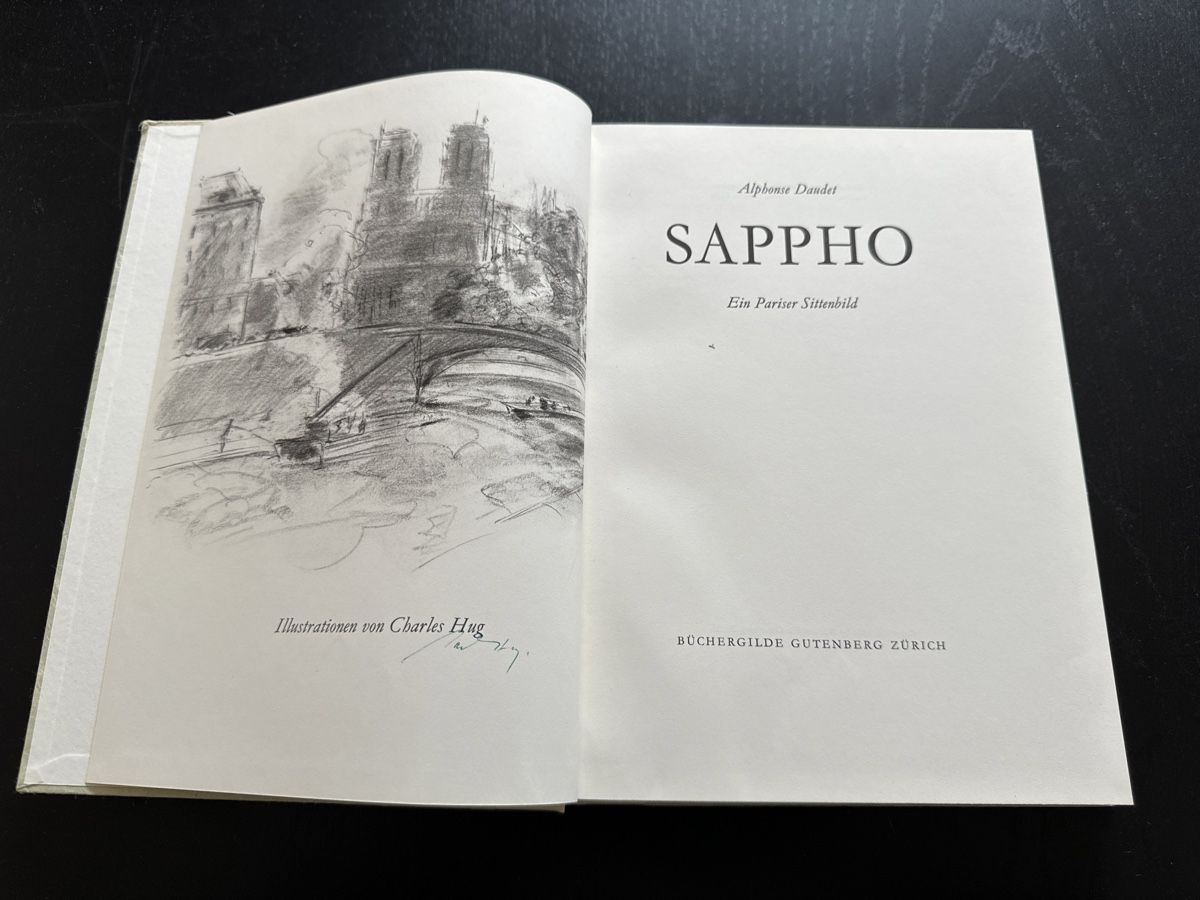 Bücher: SAPPHO Ein Pariser Sittenbild – Gebraucht aus Erstfeld von Mario_boe0 1