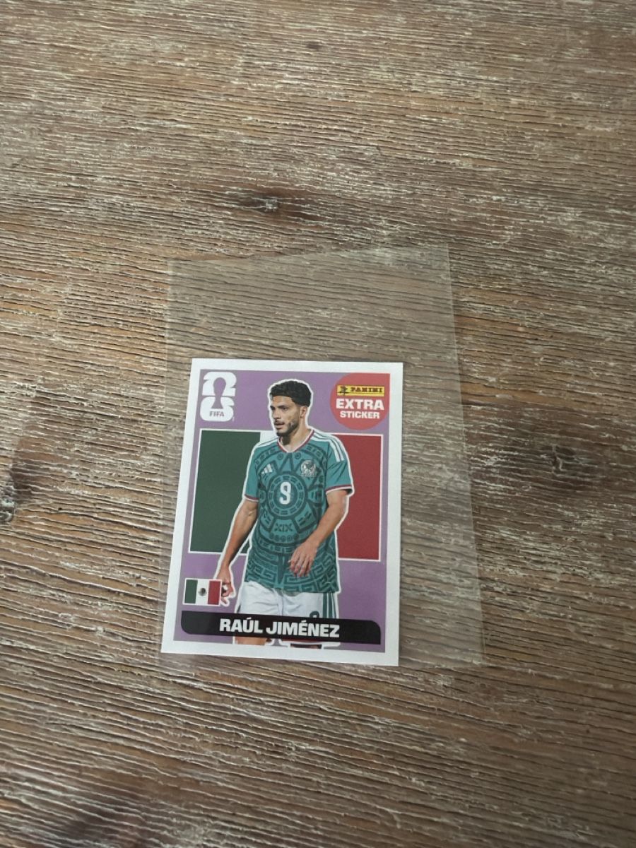 Panini Carte collezionabili: Raul Jimenez Extra Sticker Panini WM 2026 – Nuovo (secondo la descrizione) da Aeschi b. Spiez venduto da Spatzumuus1