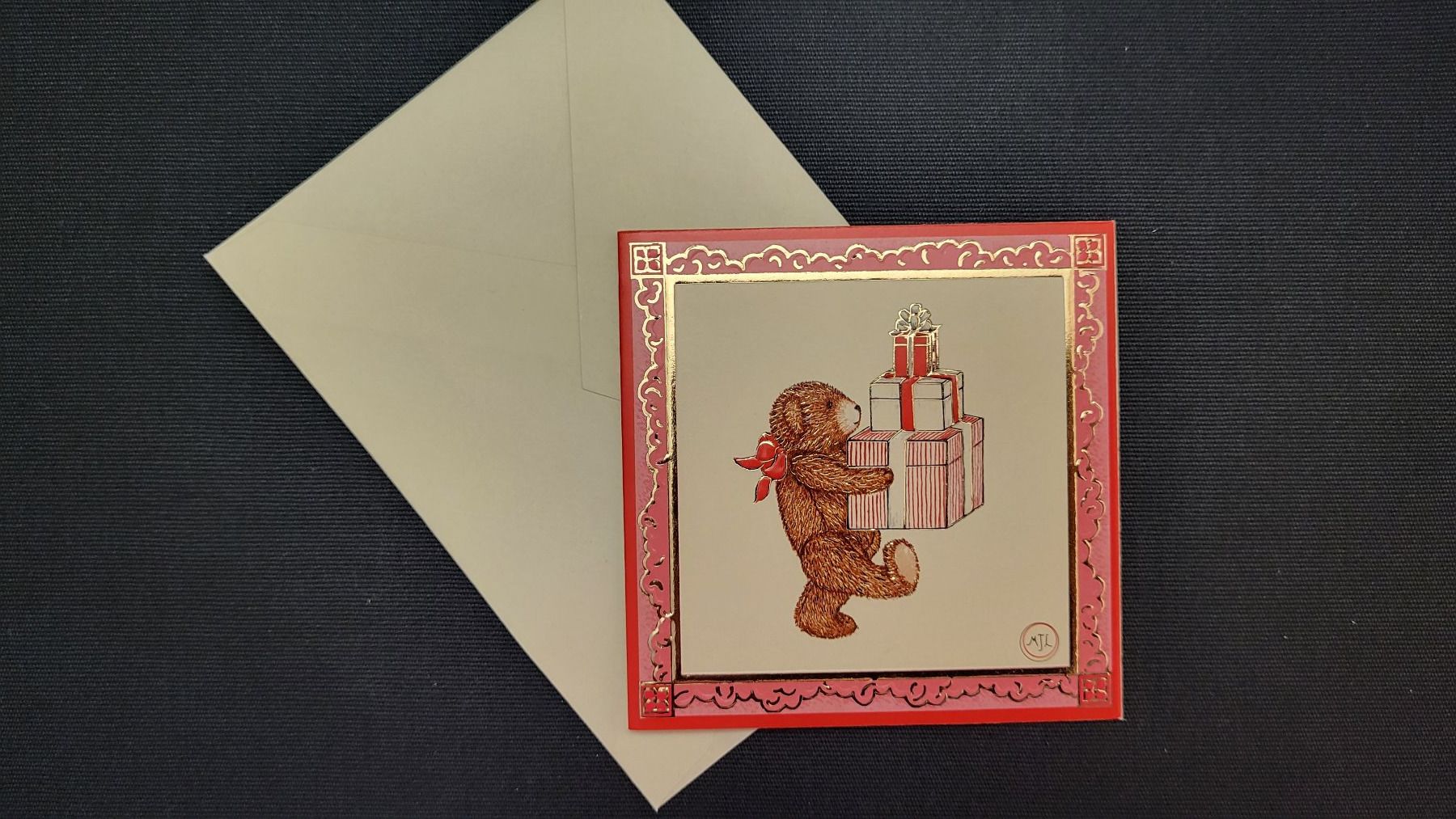 Cartoline: Gruss-Kärtli "Bear" IV – Nuovo e nell'imballaggio originale da Basel venduto da spinne02