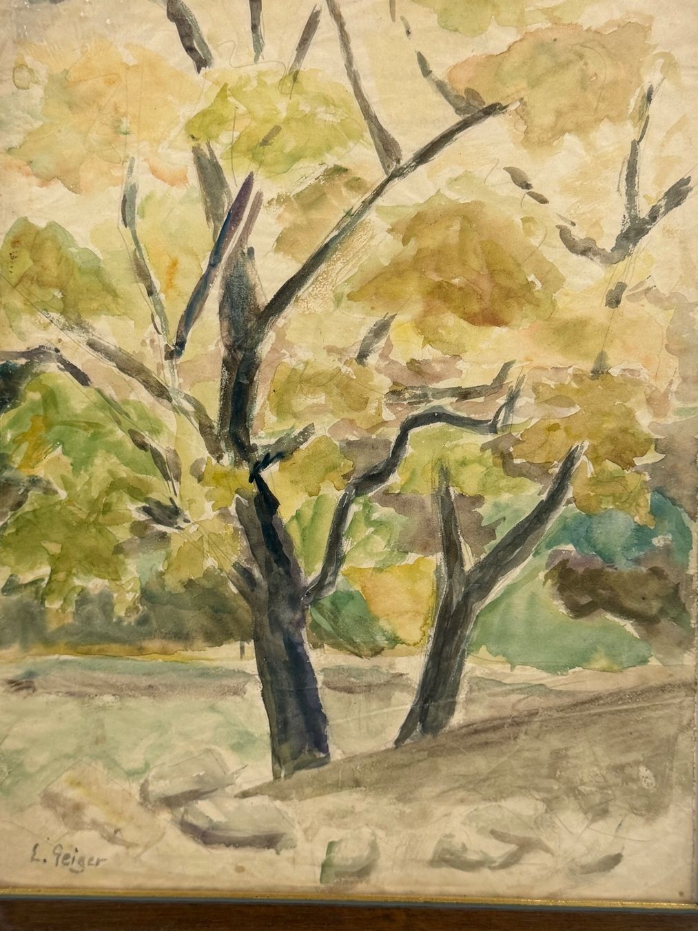 Gemälde: ERNST SAMUEL GEIGER - 1876-1965 – Gebraucht aus Basel von PAUL_ART 2