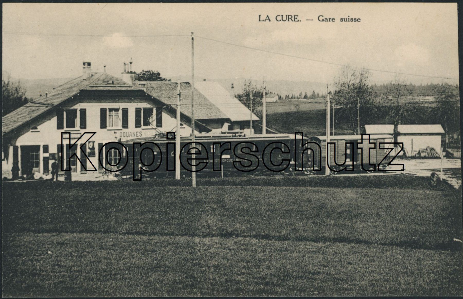 Cartoline postali: VD La Cure - Bahnhof - Bahn NStCM - St. Cergue – Nuovo (secondo la descrizione) da Schindellegi venduto da Jonathan77