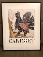 Alois Carigiet Kunstdruck gerahmt