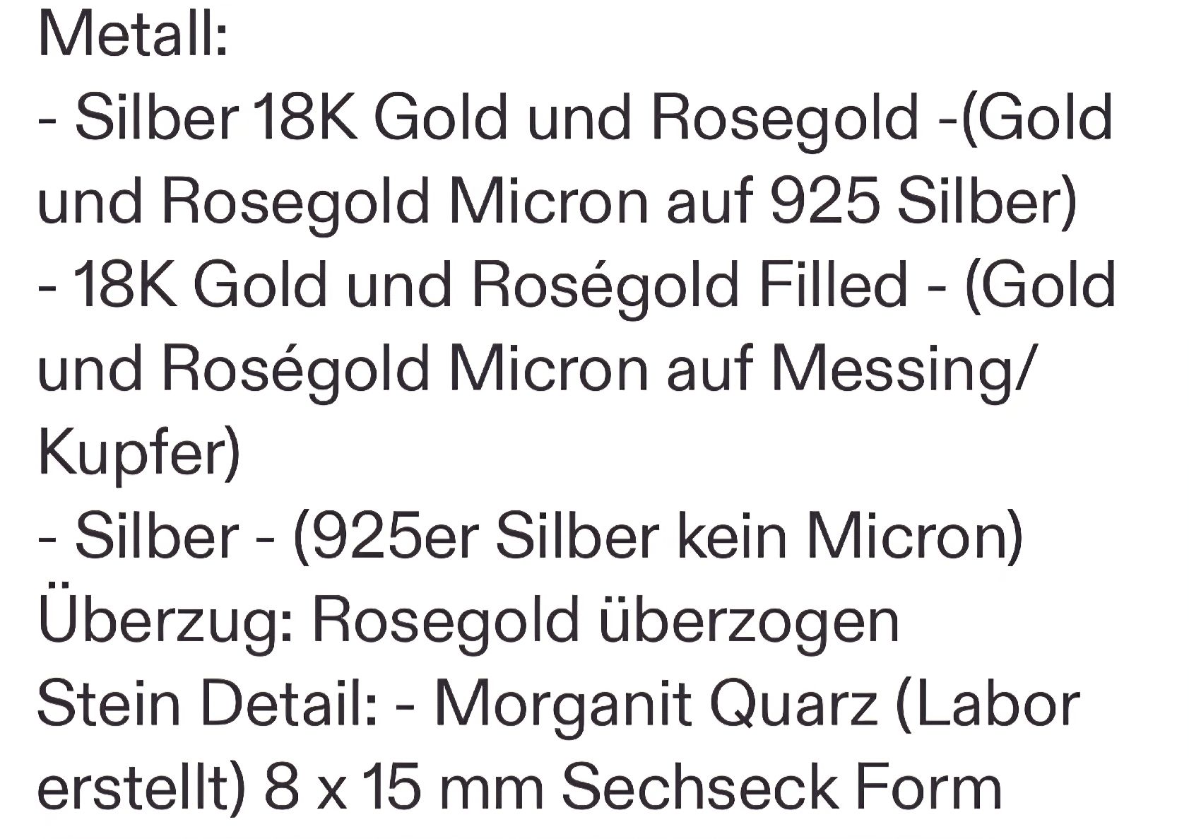 Anelli: Morganit, Silber 925, rosevergoldet Ring - NEU – Nuovo (secondo la descrizione) da Eggersriet venduto da illy76 2