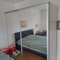 Grosser Ikea Kleiderschrank mit Spiegeltüren, Top Zustand!