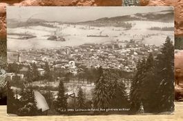 1917 - LA CHAUX-DE-FONDS - Vue générale en Hiver - Winter