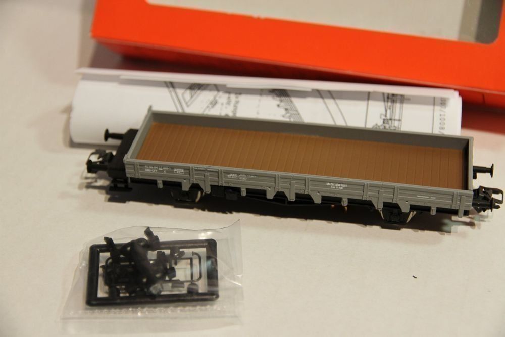 Aku Modelleisenbahnen: SBB X Materialwagen, Version Baudienst, AKU, HO, AC, Neu – Neu und originalverpackt aus Nesselnbach von ubourson 4