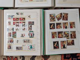 Weihnachtsmarken-Sammlung, über 3'500 Briefmarken