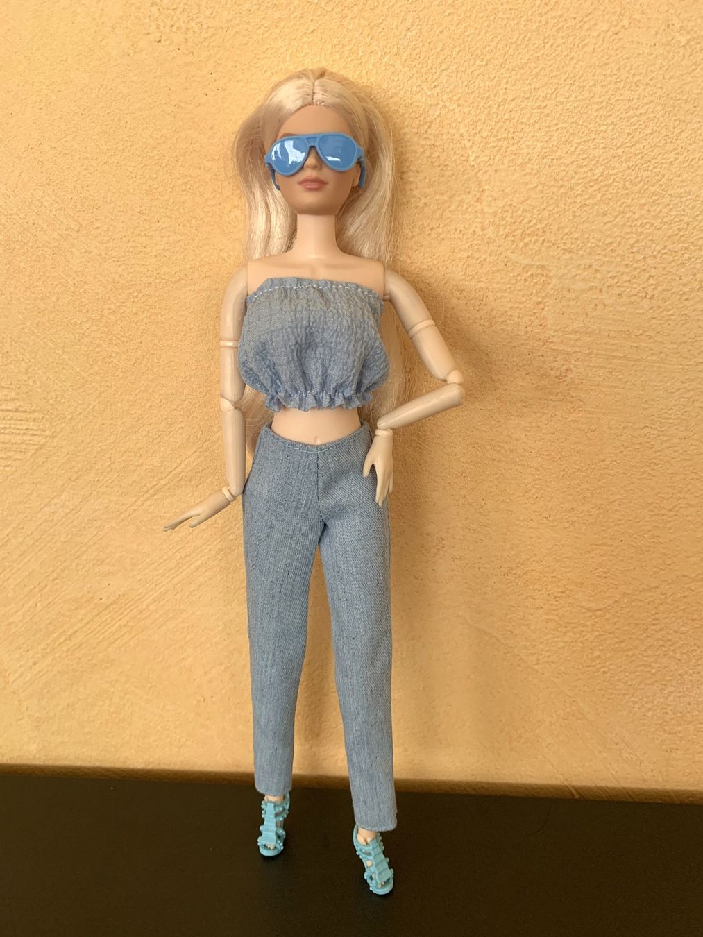 Bambole: HELLBLAUES BARBIE-OUTFIT 6-teilig  **NEU** – Nuovo (secondo la descrizione) da Starrkirch-Wil venduto da Evelyne222 1