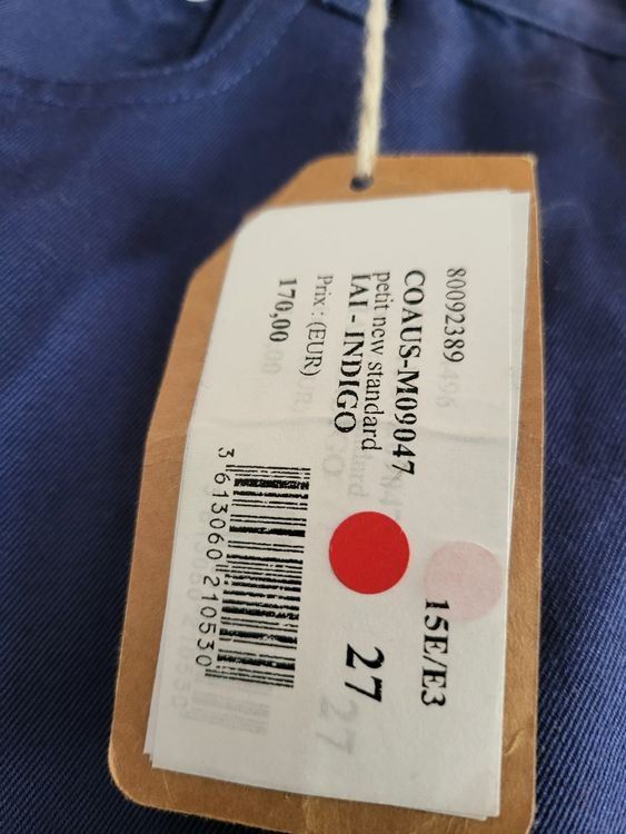 Apc Pantalons: Königsblaue A.P.C. "Jeans" - hose – D'occasion à Solothurn par Csw1 4