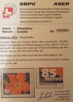 BL11) 1376Ab, Abart verschobener Rotdruck Kt. 1500.-