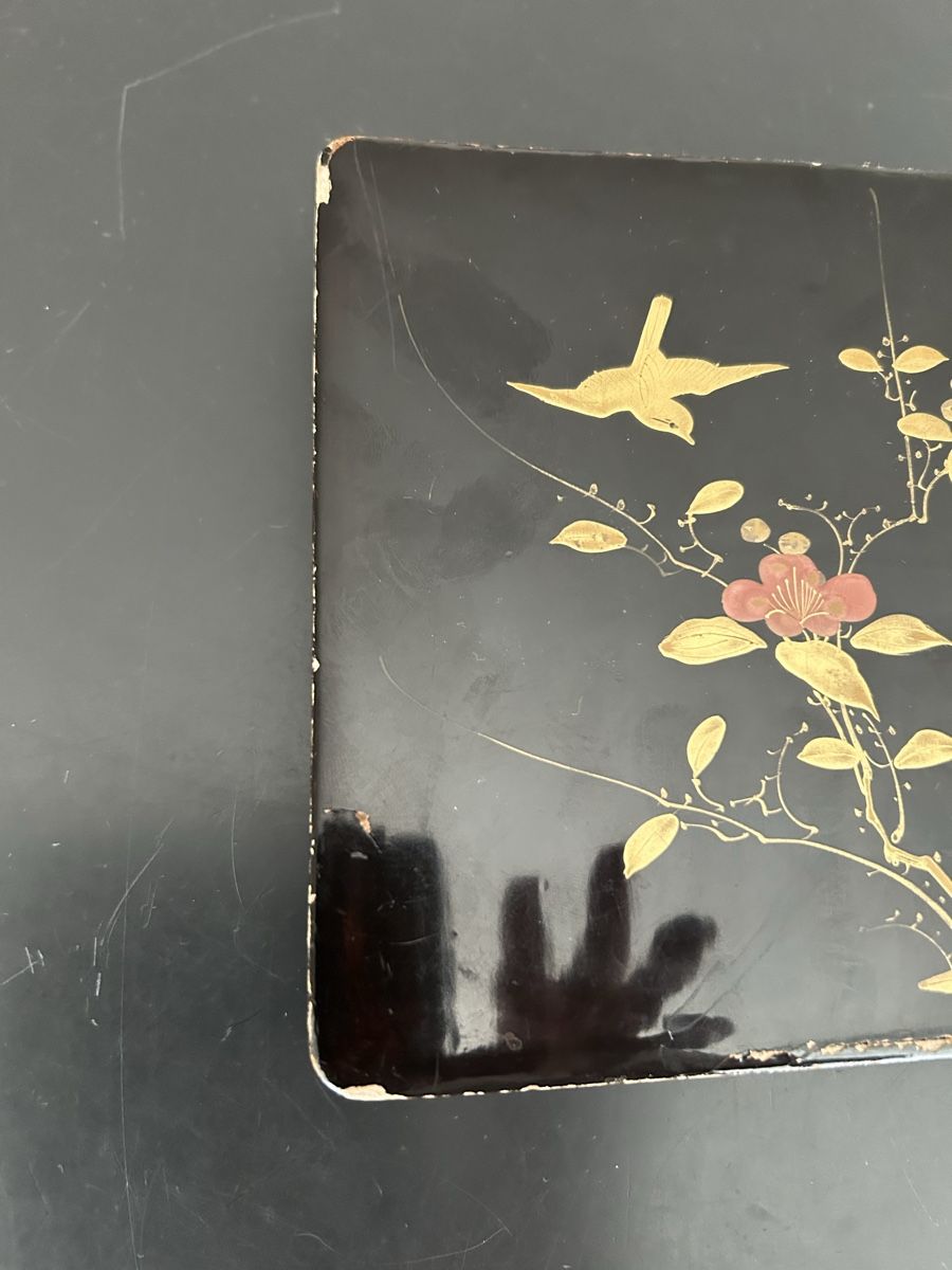 Tutte le decorazioni: Antike japanische Lacquered Box / um 1890 – Usato da Zumikon venduto da tuna007 3