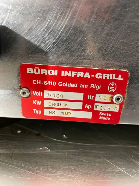 Bürgi Grill Kaufen Auf Ricardo