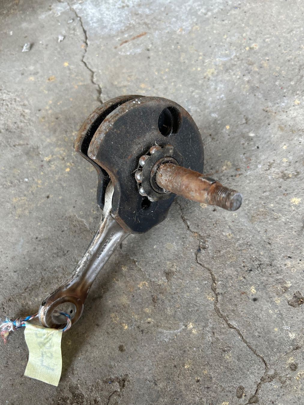 Sachs Parti ricambio per ciclomotori: Sachs Mofa Kurbelwelle – Difettoso da Fahrni b. Thun venduto da berger_tuning34 2