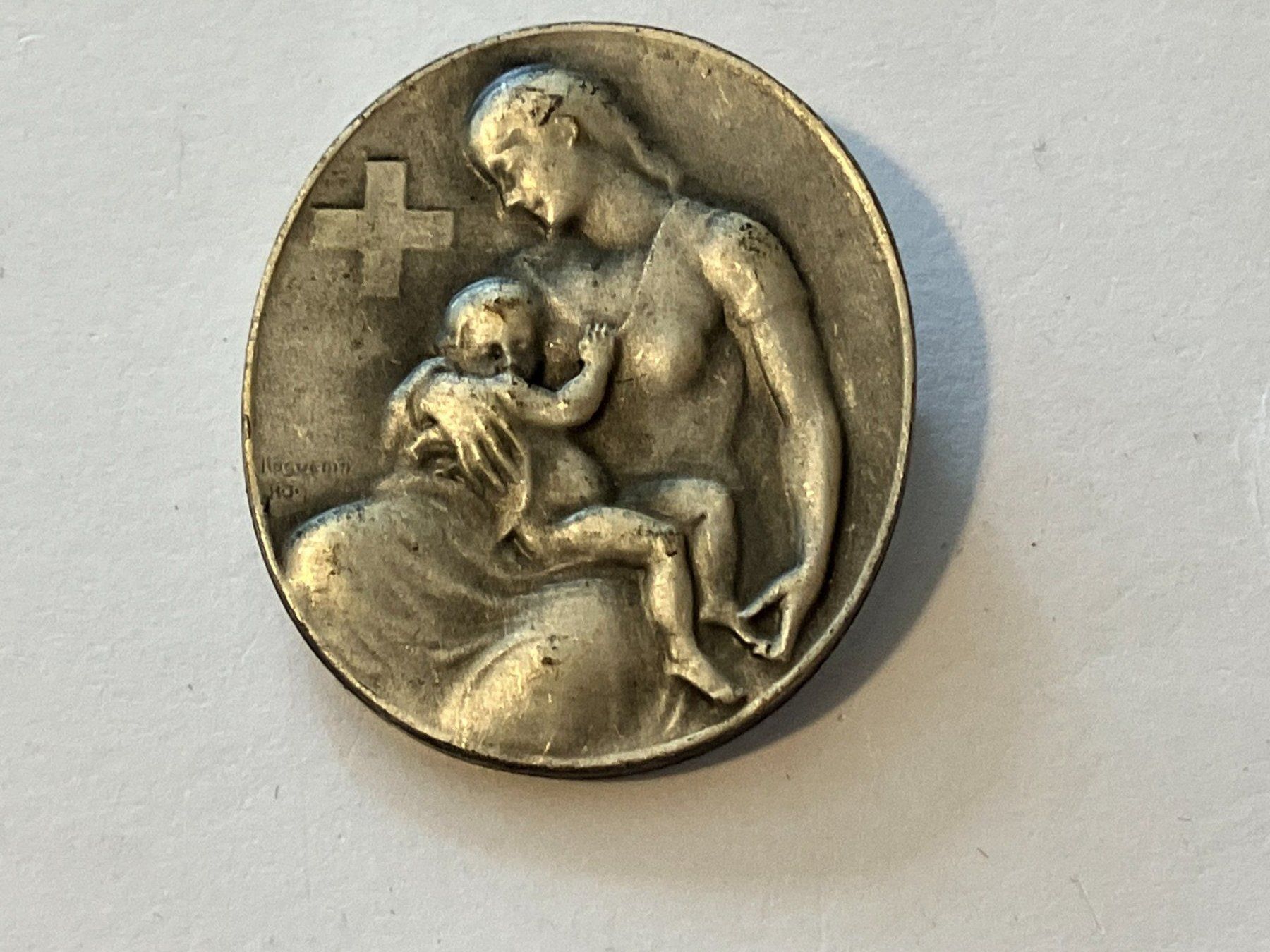 : 1. August Abzeichen 1945 – Gebraucht aus Basel von djwwpp