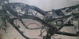 cadre+bras oscillant honda cb 500 +carte grise