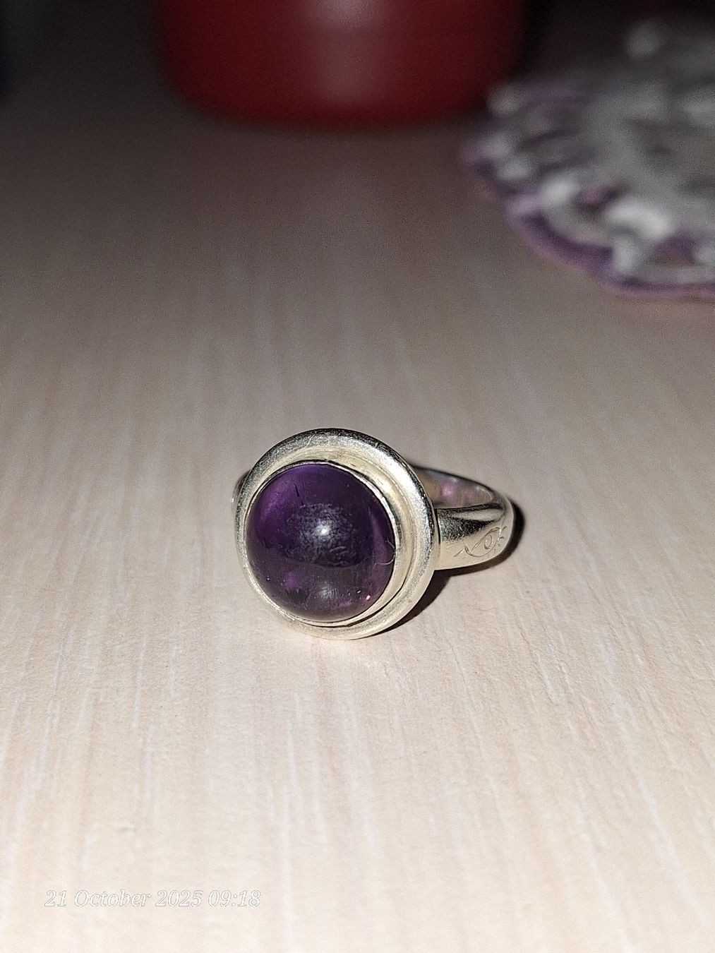 Anelli: Silver Ring with Amethyst 18mm – Usato da Marin-Epagnier venduto da Natasa82 5