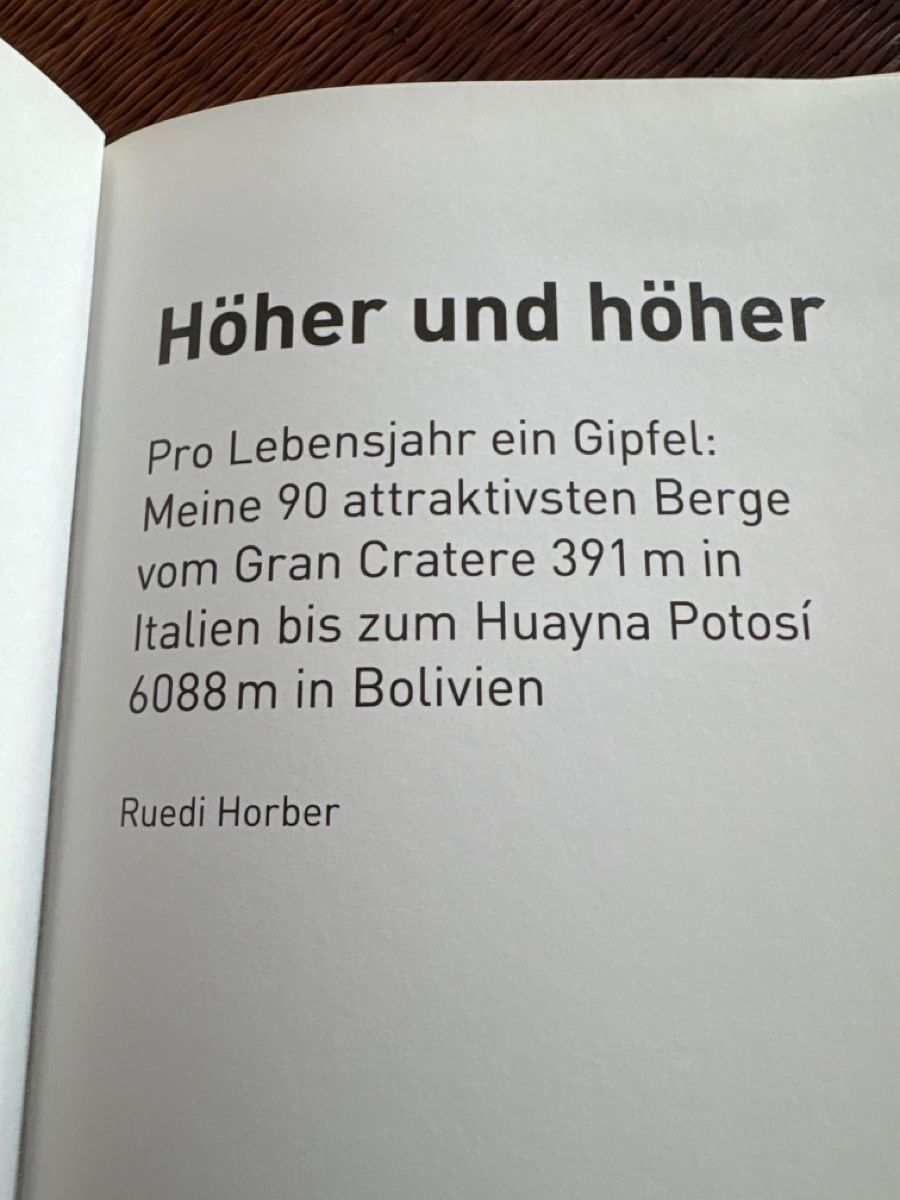 Libri: Buch Höher und höher – Usato da Lausen venduto da Zotty1 1