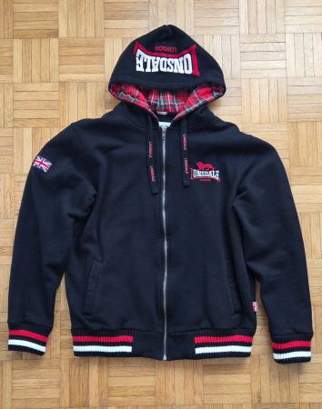 Lonsdale Kapuzenjacke schwarz