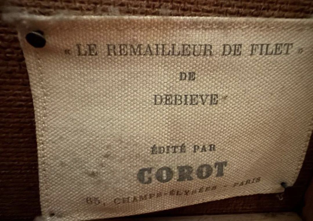 Dipinti: Le Remailleur De Filet - Tapestry by Robert Debieve – Usato da Genève venduto da Gigs007 2