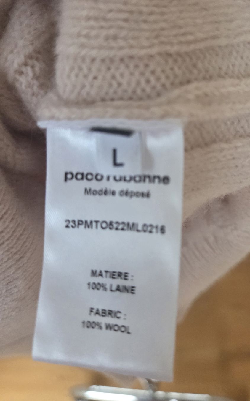 Pullover & Sweatshirts: Wunderschöner Paco Rabanne Pullover / Kurzarm-Cardigan – Neu (gemäss Beschreibung) aus Scherzingen von tan_l9n2 3