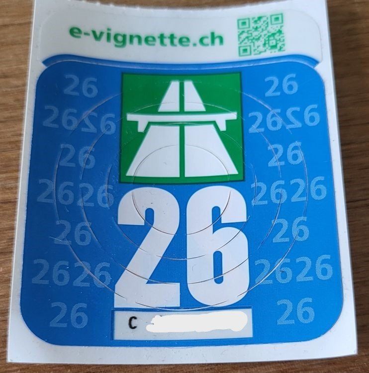 Vignette autostradali: Autobahnvignette 2026 Neu – Nuovo e nell'imballaggio originale da Basel venduto da mat_c7jc