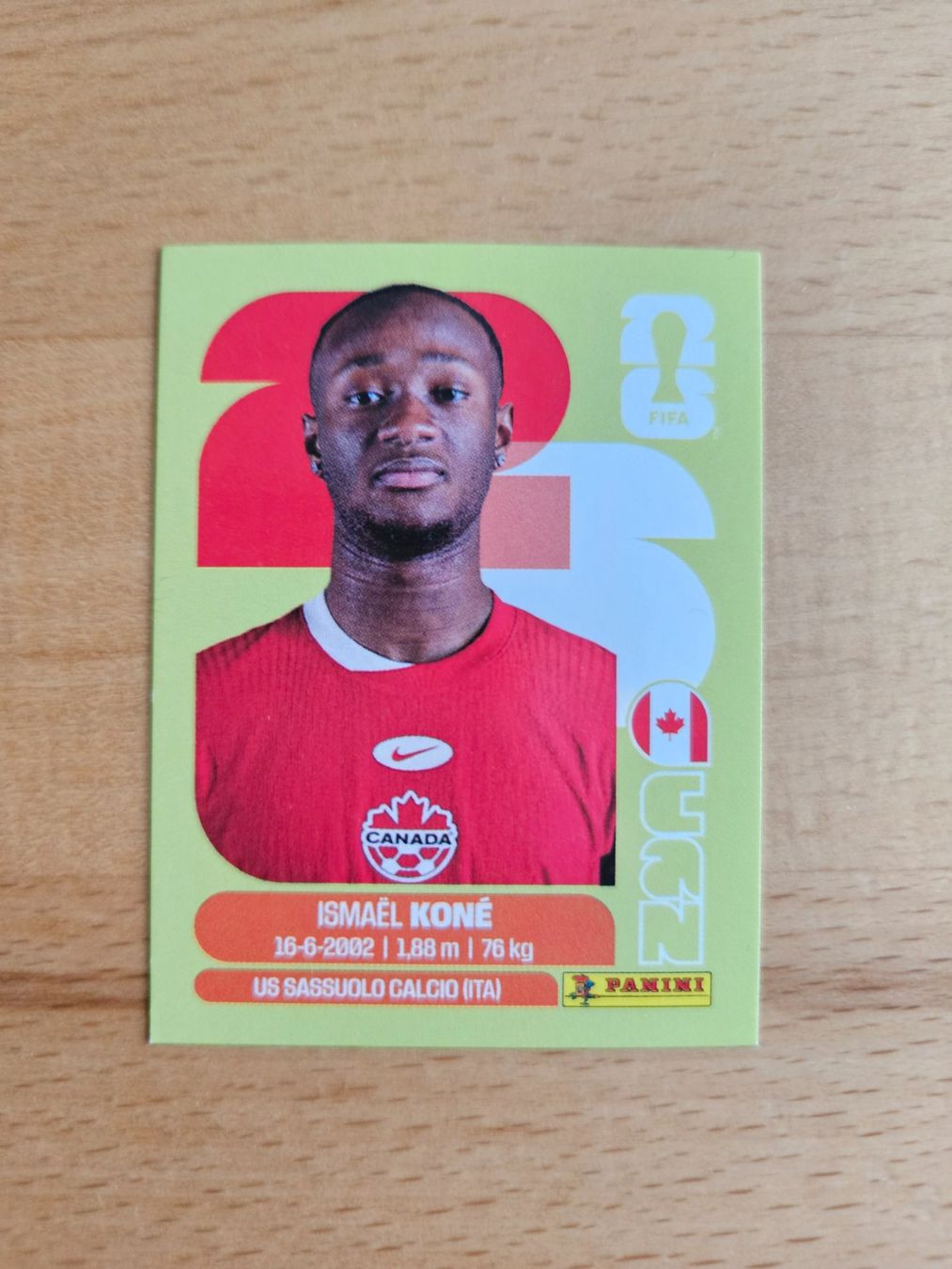 Panini Carte collezionabili: Panini WM 2026 CAN 11 – Nuovo (secondo la descrizione) da Winterthur venduto da melac