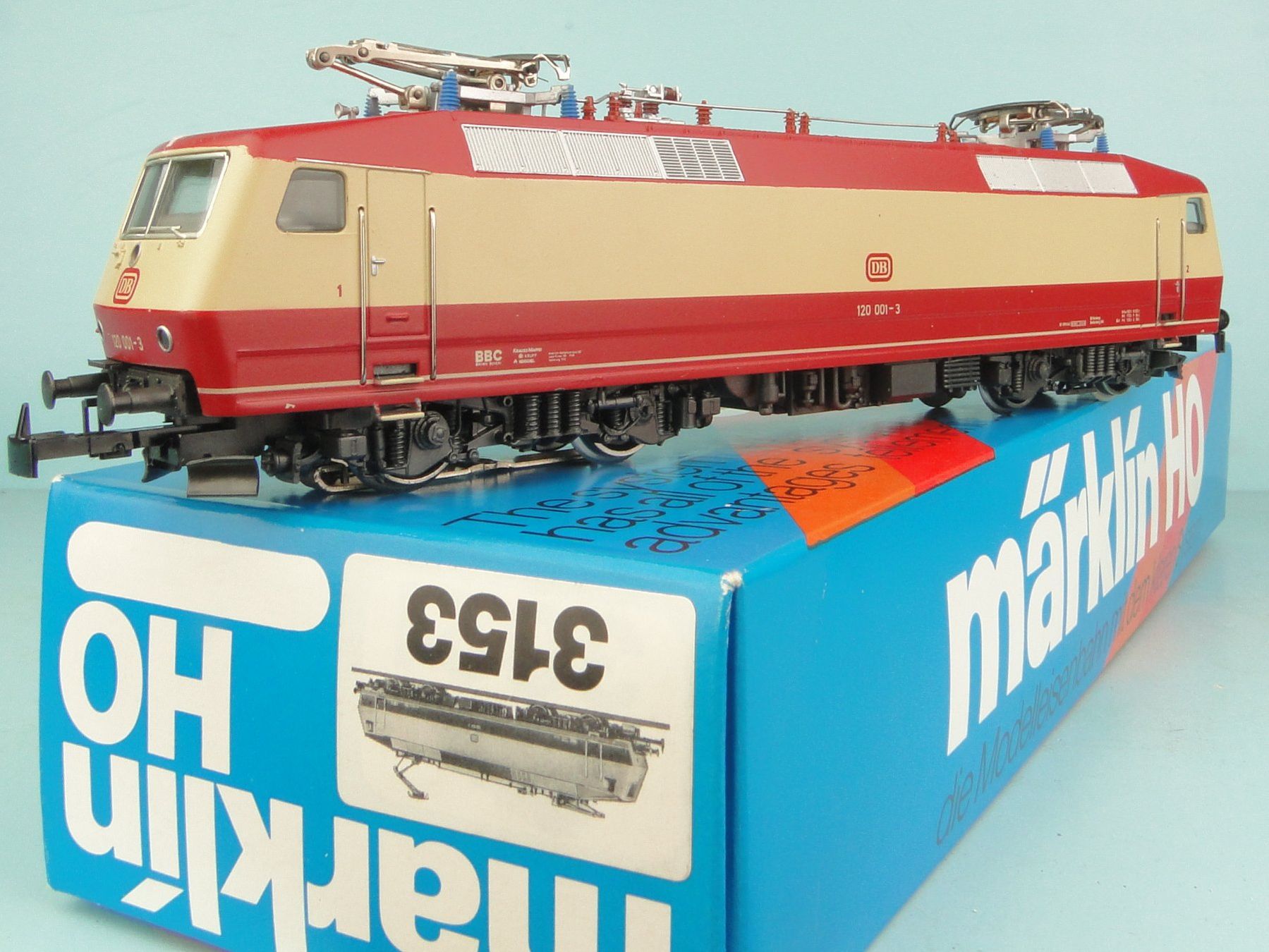 Märklin Trains électriques: Märklin 3153 DB BR120 – D'occasion à Bülach par cann11