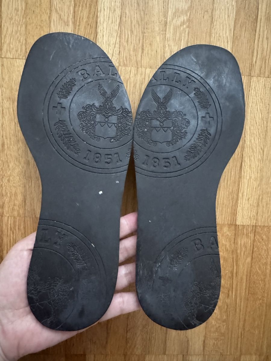 Bally Scarpe da donna: Bally Leder slipper Gr 37.5 /38 – Usato da Pfäffikon SZ venduto da EMMA0111 1