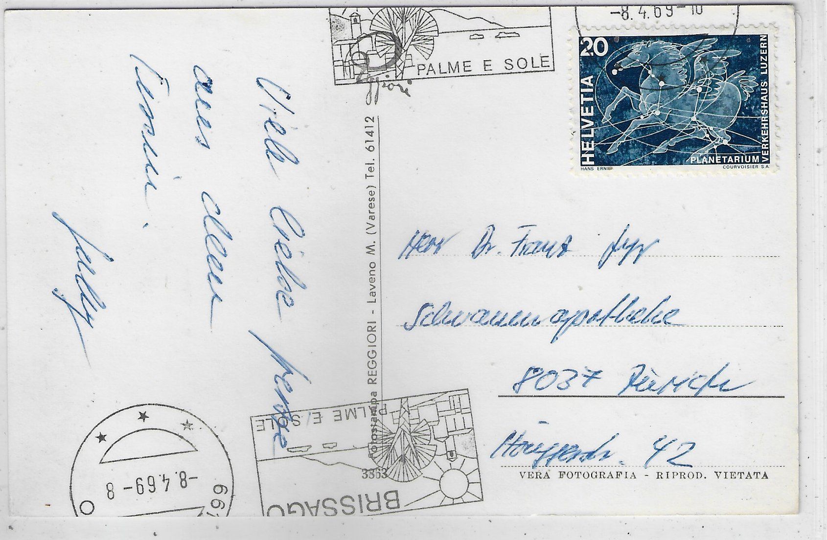 Cartes postales: Brissago - Lago Maggiore – D'occasion à Ettingen par Kartenplanet 1