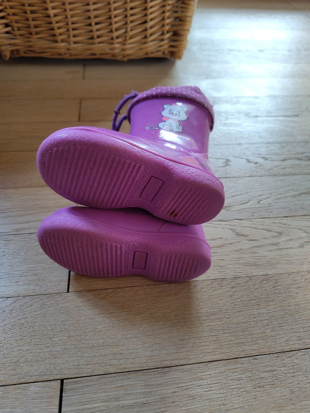 Chicco Scarpe per ragazzi: Lila Chicco Gummistiefel, Grösse 22 – Usato da St. Gallen venduto da Wysi 1