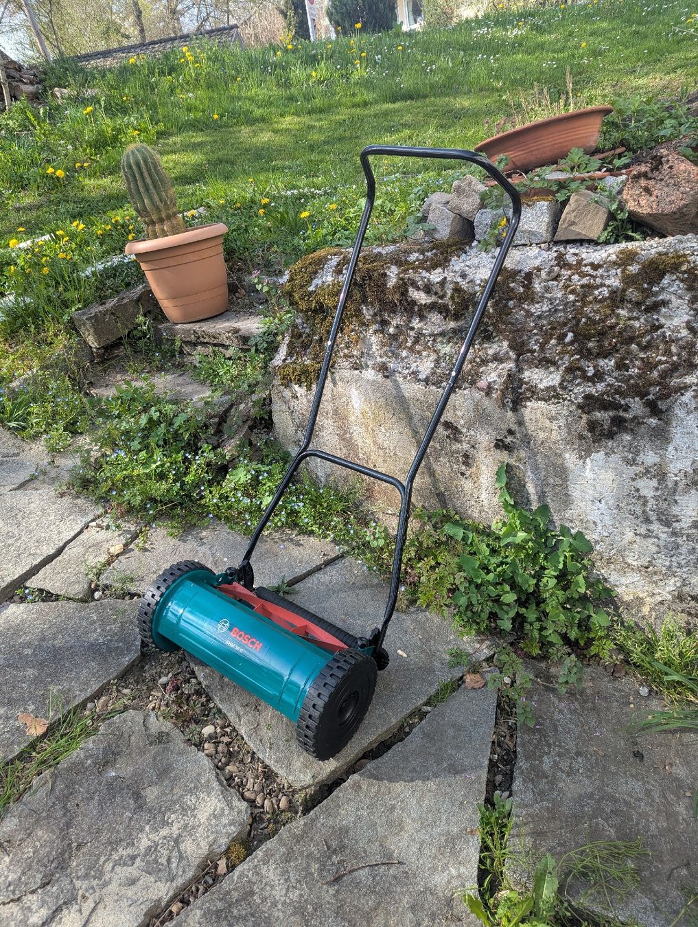 Bosch Rasenmäher: Handrasenmäher Bosch AHM 38 G – Gebraucht aus Hofstetten ZH von Raiona 4